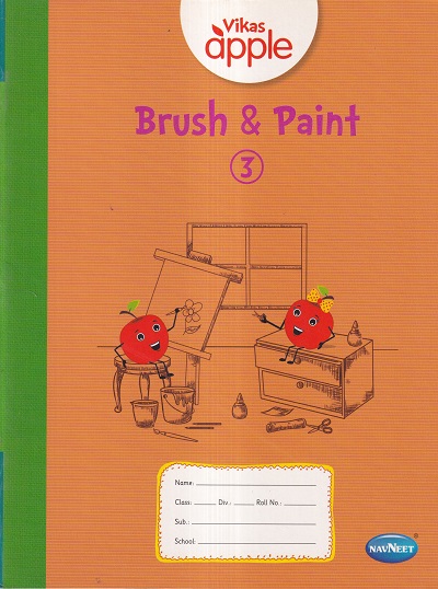 VIKAS APPLE BRUSH & PAINT 3 | Navneet Education Ltd