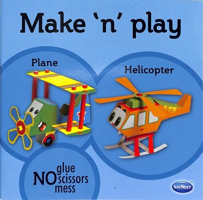 MAKE 'N' PLAY-PLANE & HELICOPTER | Navneet Education Ltd