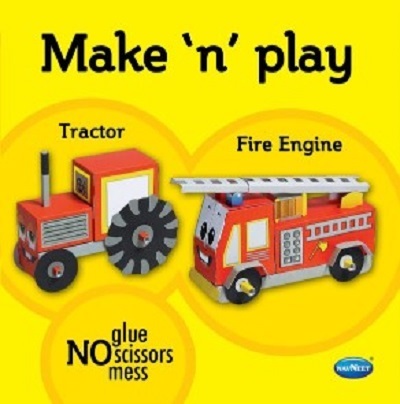 MAKE 'N' PLAY-TRACTOR & FIRE ENGINE | Navneet Education Ltd
