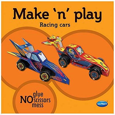 MAKE 'N' PLAY-RACING CARS | Navneet Education Ltd