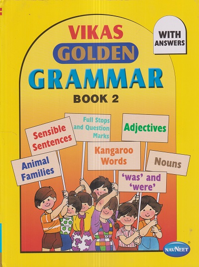 VIKAS GOLDEN GRAMMAR BOOK 2 | नवनीत एज्युकेशन (इंडिया) लि (Navneet Education India Ltd)
