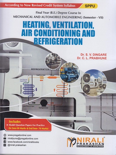 HEATING, VENTILATION, AIR CONDITIONING AND REFRIGERATION (SPPU - Final Year (B.E.) Mechanical and Automobile Engineering Semester 7)