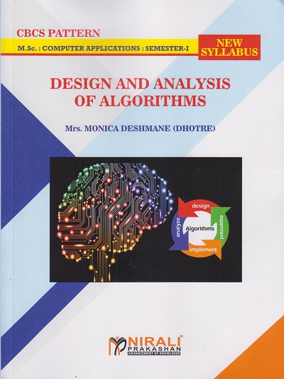 DESIGN AND ANALYSIS OF ALGORITHMS (M.Sc. Computer Applications - Semester 1)