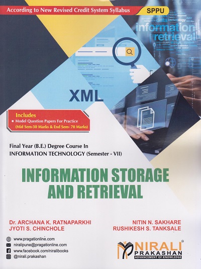 INFORMATION STORAGE AND RETRIEVAL (Final Year (B.E.) Degree Course in Information Technology (Semester 7))