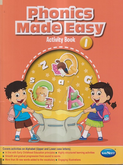 PHONICS MADE EASY ACTIVITY BOOK- 1 | नवनीत एज्युकेशन (इंडिया) लि (Navneet Education India Ltd)