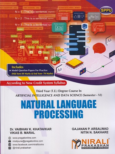 NATURAL LANGUAGE PROCESSING (Third Year Degree Course in ArtificiaI Intelligence & Data Science AI/DS - Semester 6 - SPPU)