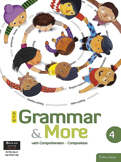 NEW GRAMMAR & MORE BOOK 4 | Ratna Sagar Publications