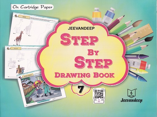 STEP BY STEP DRAWING BOOK 7TH | JEEVANDEEP