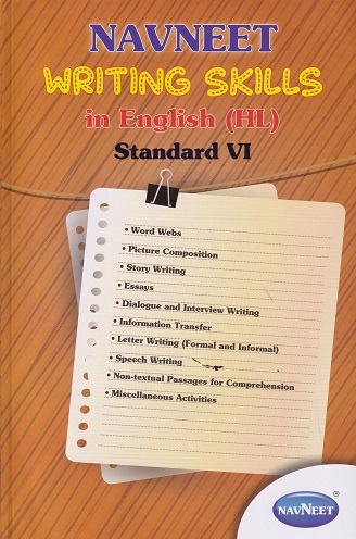 NAVNEET WRITING SKILLS IN ENGLISH (HL) STD 6TH | NAVNEET
