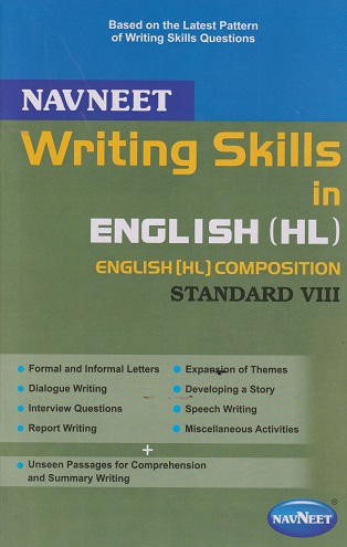 WRITING SKILLS IN ENGLISH HL ENGLISH HL COMPOSITION STD 8TH | NAVNEET
