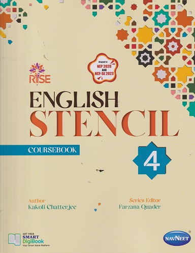 RISE ENGLISH STENCIL COURSEBOOK 4 | KOKOLI CHATTERJEE | NAVNEET