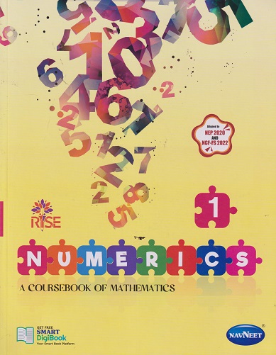 RISE NUMERICS A COURSEBOOK OF MATHEMATICS 1 | VRINDA LOIWAL | NAVNEET