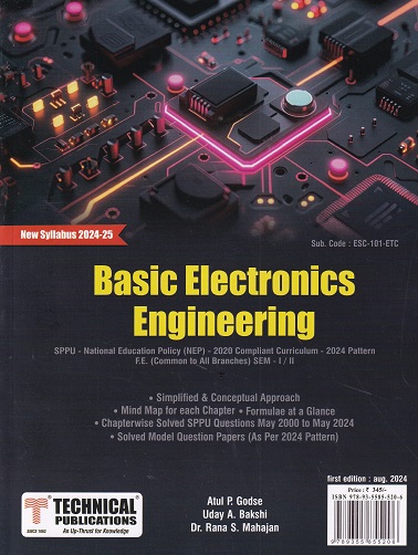 BASIC ELECTRONICS ENGINEERING | ATUL P GODSE | TECHNICAL PUBLICATION