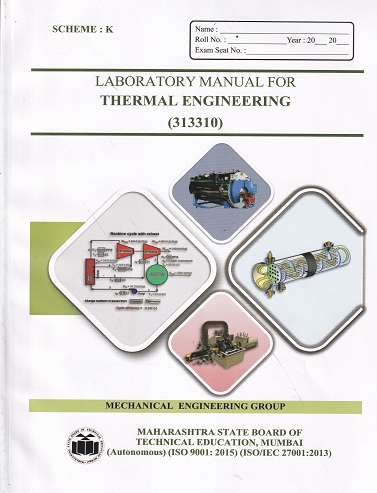 LABORATORY MANUAL FOR THERMAL ENGINEERING - MSBTE K SCHEME | BRILLIANT