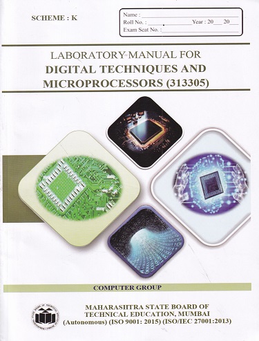 LABORATORY MANUAL FOR DIGITAL TECHNIQUES AND MICROPROCESSORS - MSBTE K SCHEME | BRILLIANT