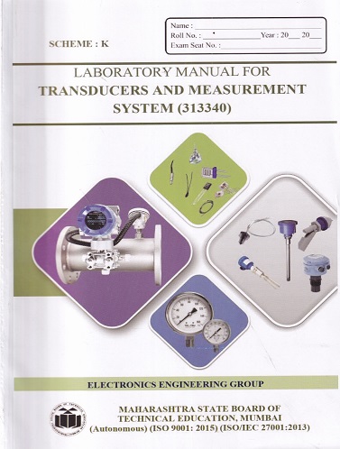LABORATORY MANUAL FOR TRANSDUCERS AND MEASUREMENT SYSTEM - MSBTE K SCHEME | BRILLIANT