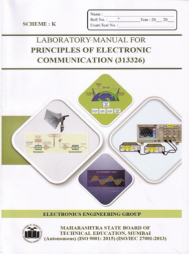 LABORATORY MANUAL FOR PRINCIPLES OF ELECTRONIC COMMUNICATION - MSBTE K SCHEME | BRILLIANT