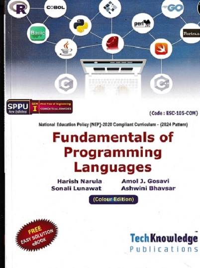 FUNDAMENTALS OF PROGRAMMING LANGUAGES | HARISH NARULA | TECHKNOWLEDGE