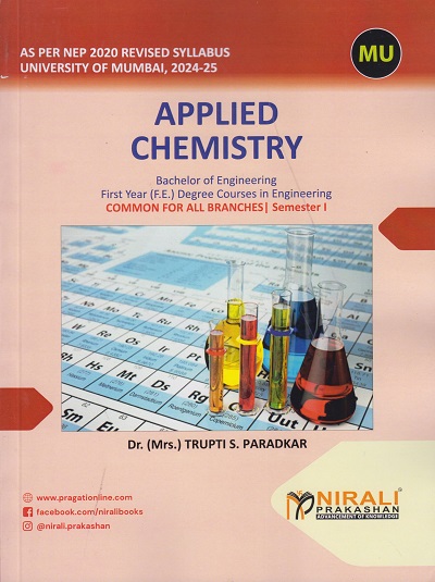 APPLIED CHEMISTRY for First Year (F.E.) Degree Engineering Common for all Branches | Semester 1 (MU)