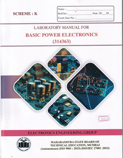 LABORATORY MANUAL FOR BASIC POWER ELECTRONICS (314363)