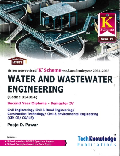 WATER AND WASTEWATER ENGINEERING SY DIPLOMA SEM 4TH | POOJA D PAWAR