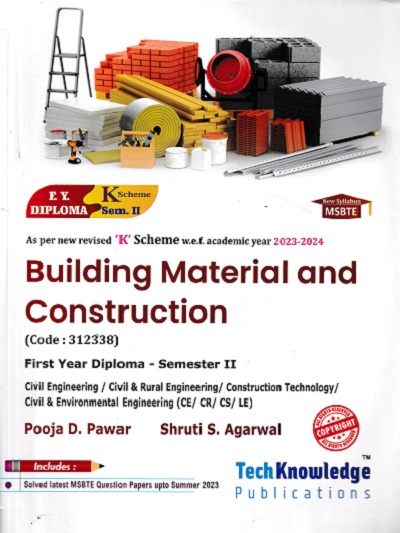 BUILDING MATERIAL AND CONSTRUCTION FY DIPLOMA SEM 2 K SCHEME| POOJA D PAWAR