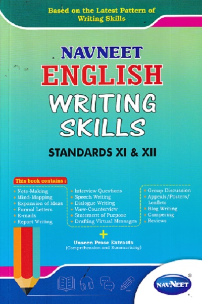 NAVNEET ENGLISH WRITING SKILLS Std. XI & XII / Std. 11 & 12 | नवनीत एज्युकेशन (इंडिया) लि (Navneet Education Ltd)